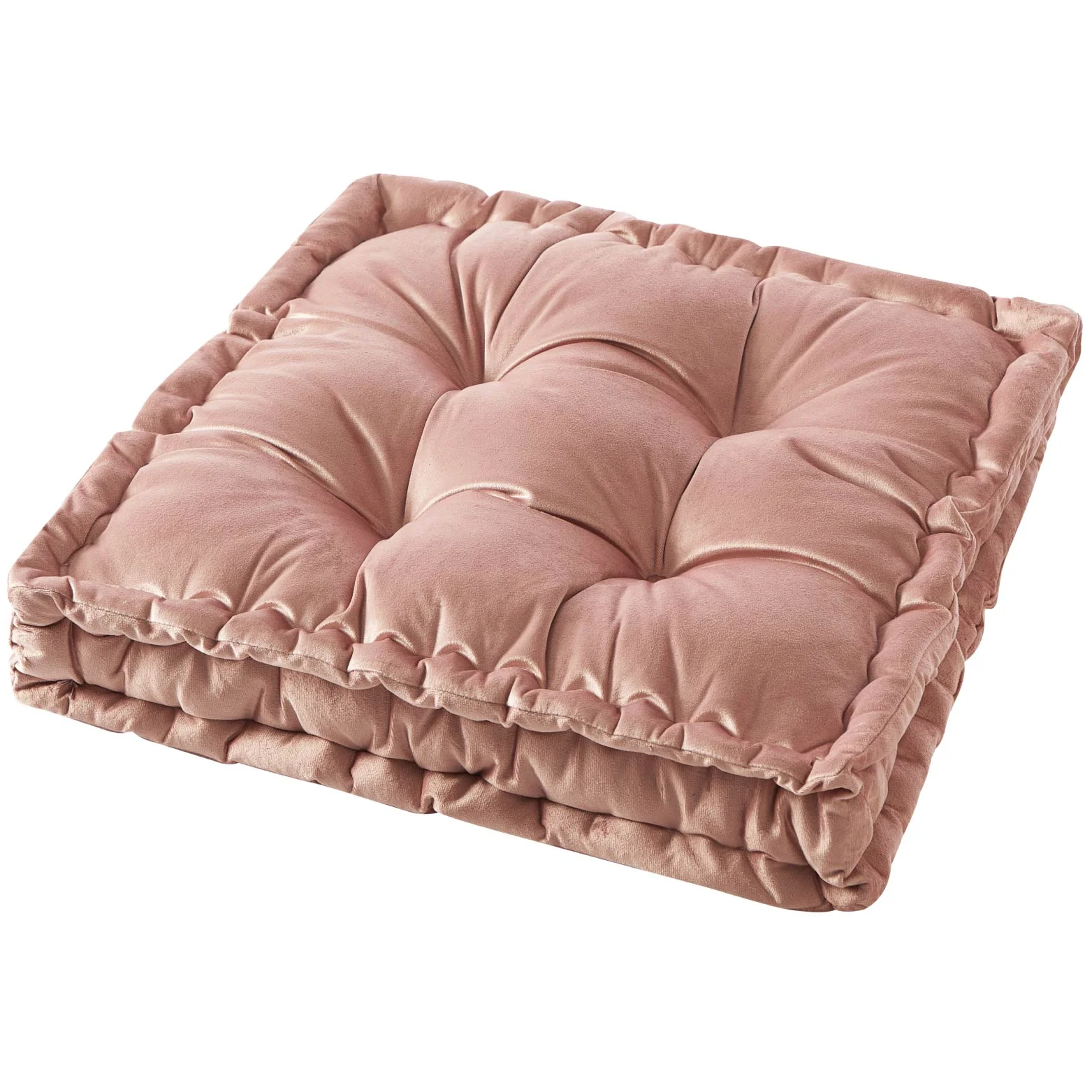 Home Decor Collection Stylehouse 20" x 20" Old Rose Decorative Floor Pillow - Image 7